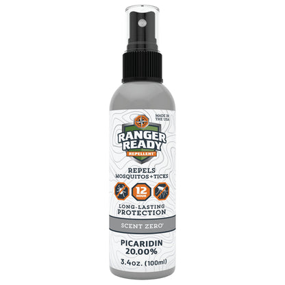 Ranger Ready Picaridin Insect Repellent Spray – Scent Zero, 3.4 oz