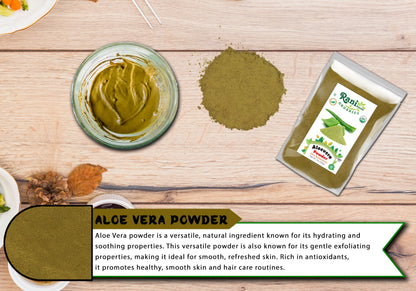 Rani Organic Aloe Vera Powder (Aloe Barbadensis) 7oz/200g – USDA Organic, Kosher, Non-GMO, Gluten Friendly