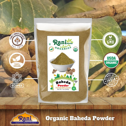 Rani Organic Baheda Powder 7oz (200g) – Organic, Kosher, Non-GMO