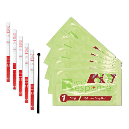 Rapid Response 2.0 Xylazine Test Strips (5 Pack) | Detect Xylazine in Liquids & Powders