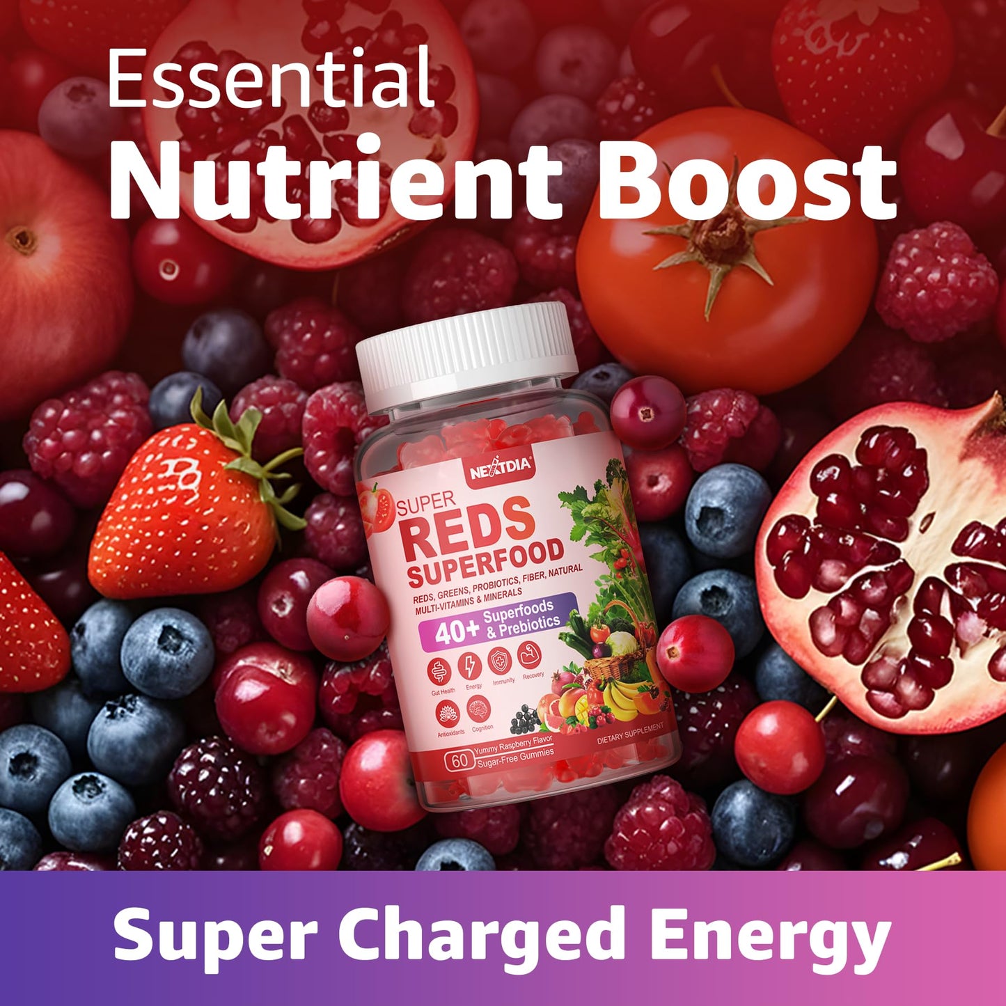 Super Reds Gummies – 40+ Superfoods for Immunity & Energy