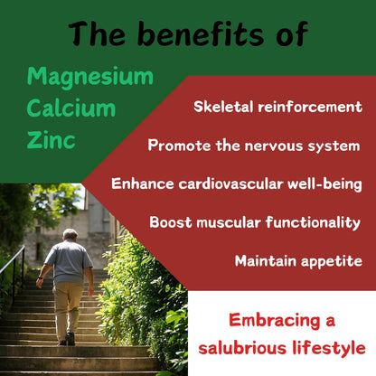 Calcium Magnesium Zinc Gummies with Vitamin D3 – Sugar Free, Vegan Raspberry 2 Pack