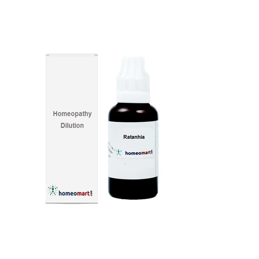 Ratanhia Homeopathy Dilution 6C - 1 fl oz (30ml) | Homeomart.com