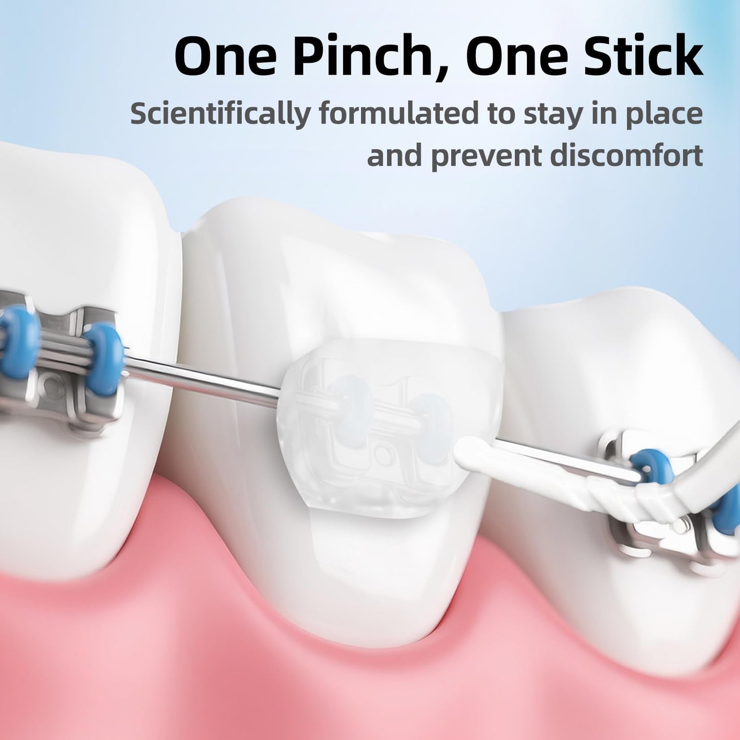 RAZOKO Orthodontic Wax for Braces & Aligners | Pre-cut Dental Wax Strips