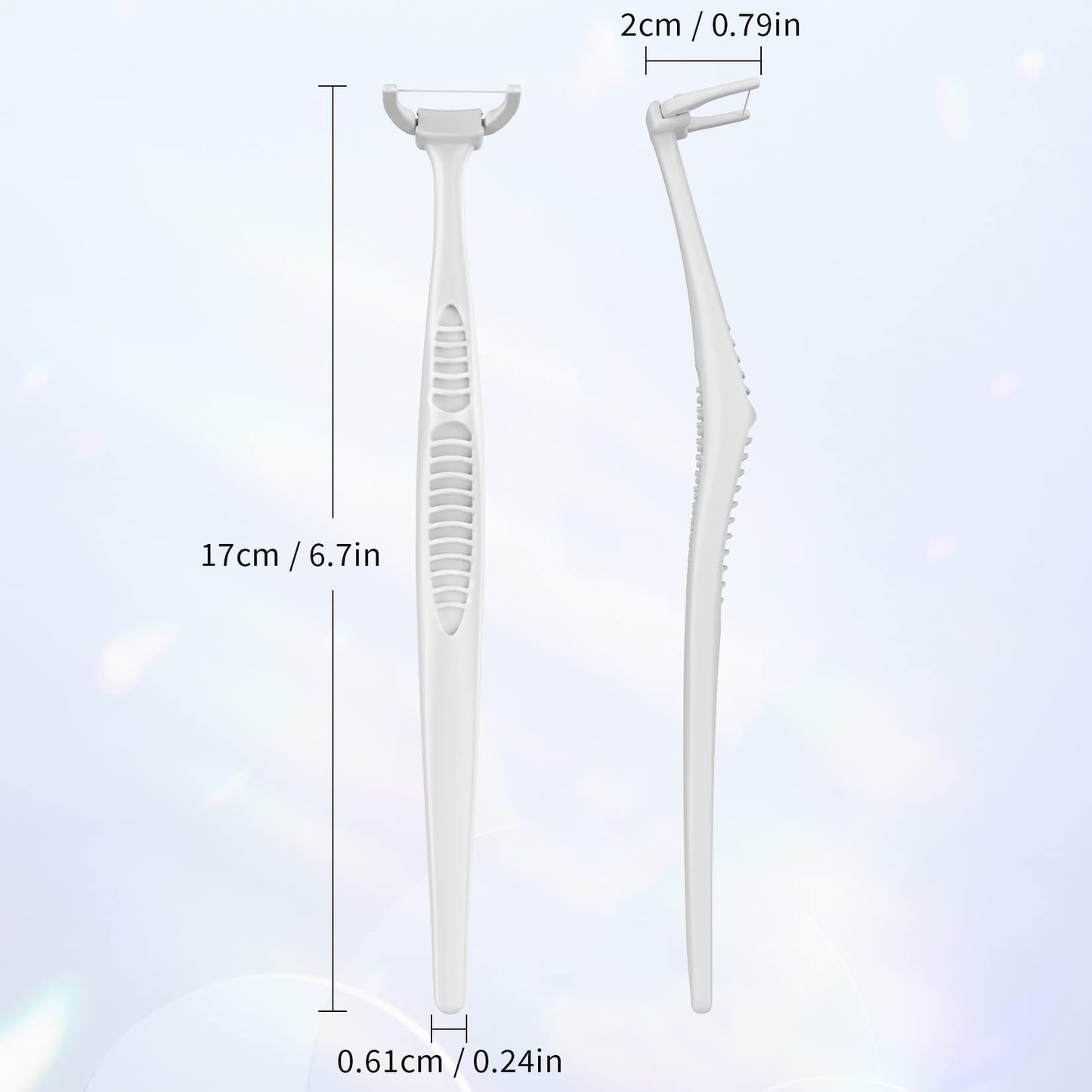 RAZOKO Ultimate Flosser Kit – 1 Handle & 120 Extra Strength Refills