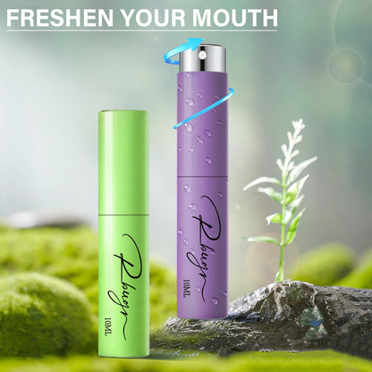 RBUGR Breath Spray 5 Pcs Pack – Fresh Breath, Portable Dry Mouth Spray (10 ml/0.33 fl oz)