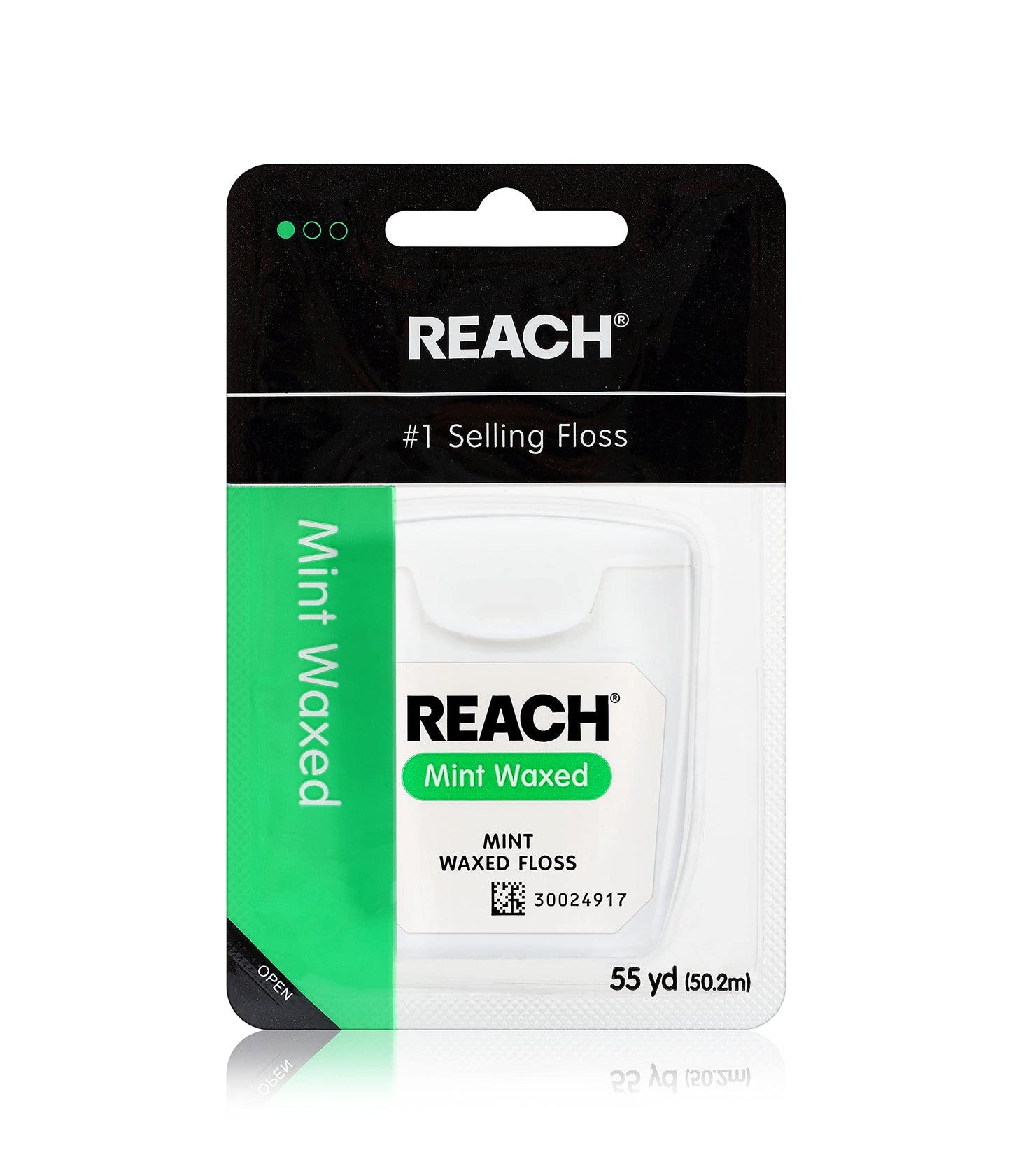 Reach Interdental Floss Mint Waxed 55 yds | Johnson & Johnson