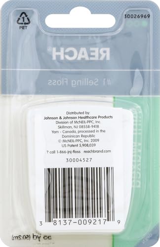 Reach Interdental Floss Mint Waxed 55 yds | Johnson & Johnson
