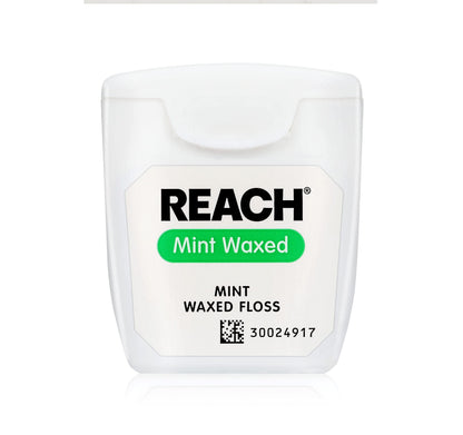 Reach Interdental Floss Mint Waxed 55 yds | Johnson & Johnson