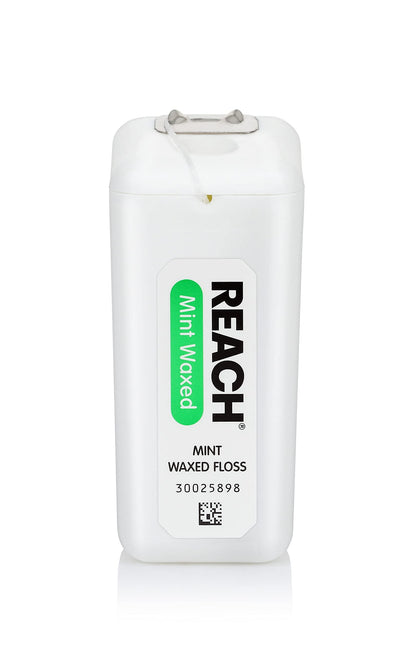 Reach Mint Waxed Dental Floss – 200 Yards, 1 Pack | PFAS-Free