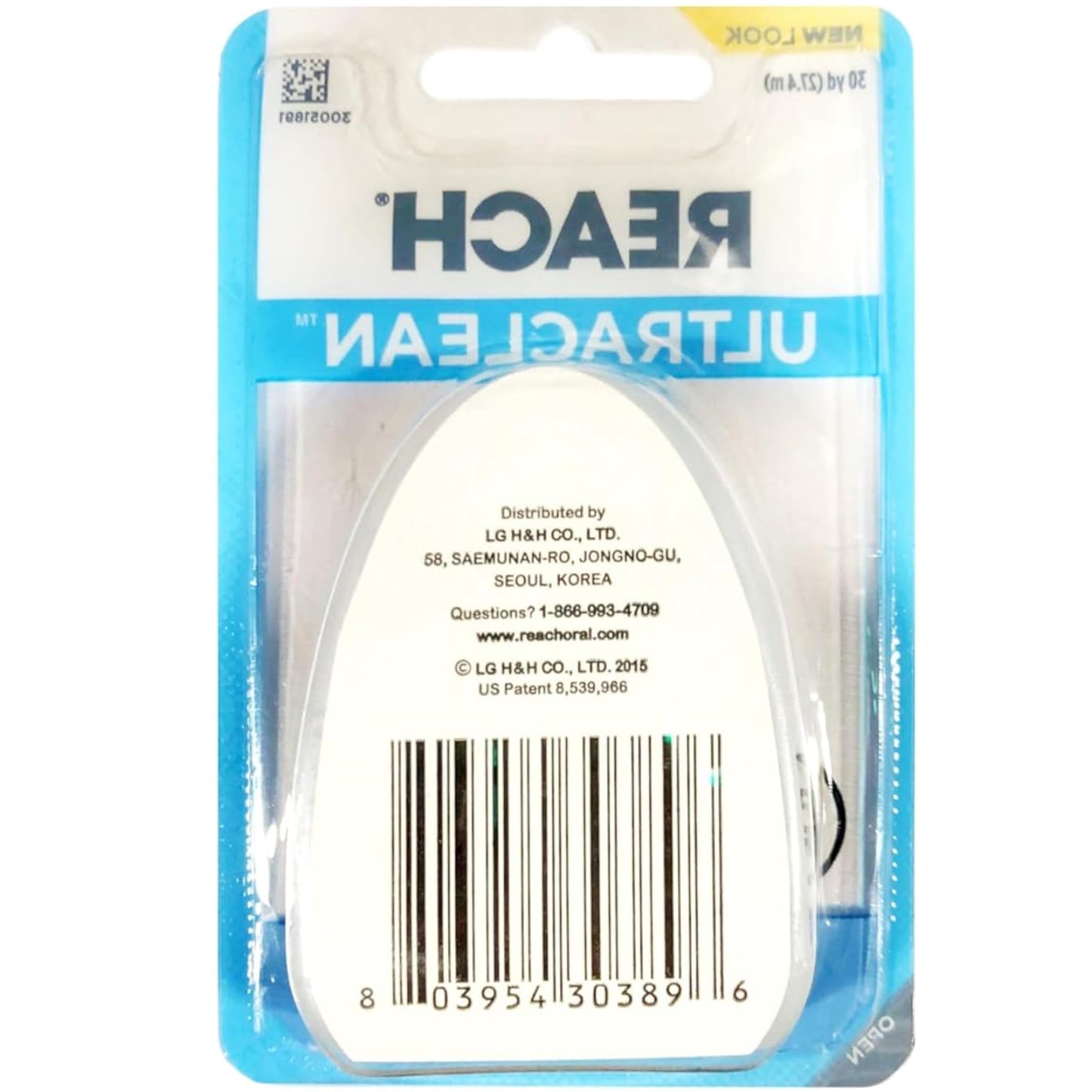 REACH Ultra Clean Floss 30 yd – Pack of 10 | Listerine Ultra Clean Floss