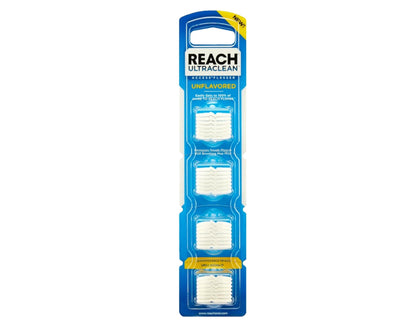 REACH Ultraclean Access Flosser Unflavored Disposable Heads, 28 Count