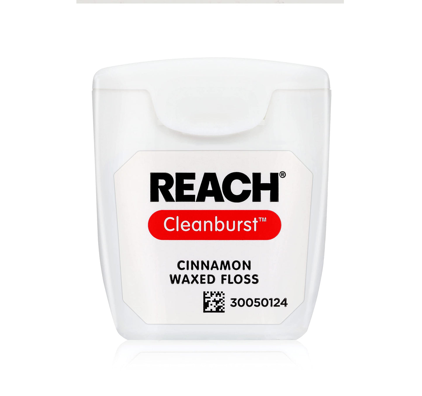 Reach Waxed Dental Floss – Cleanburst Cinnamon, 55 Yards (Pack of 4)