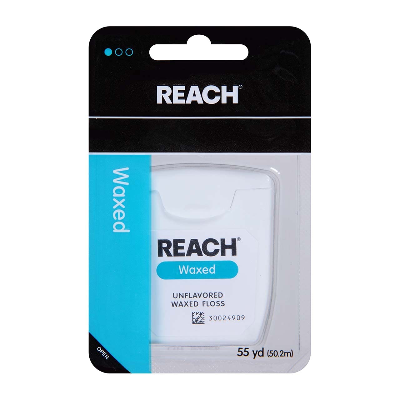 Reach Waxed Floss Unflavored – 55 yds, Pack of 6 | Waxed Nylon Dental Floss