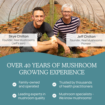 Real Mushrooms Vitamin D2 from Shiitake & Agaricus – 1000 IU, Vegan, Organic