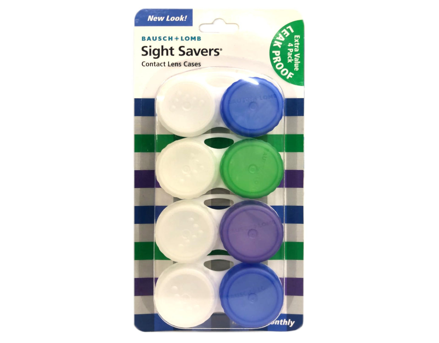 Biotrue 10 oz + 2 oz Travel Bottle Bundle with Sight Savers Case (4 Ct)
