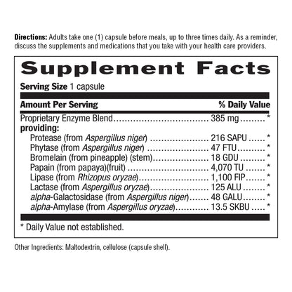 Country Life Maxi-Zyme Digestive Enzyme Complex - 120 Vegetarian Capsules