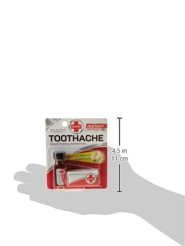 Red Cross Toothache Medication Drops - Fast-Acting Relief, 1 Retail Package