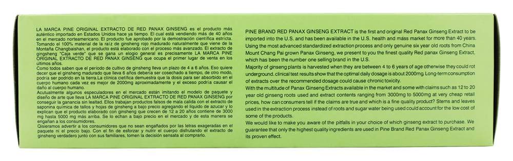 Red Panax Ginseng Extractum Prince Of Peace 30 Vial - Premium Ginseng Supplement