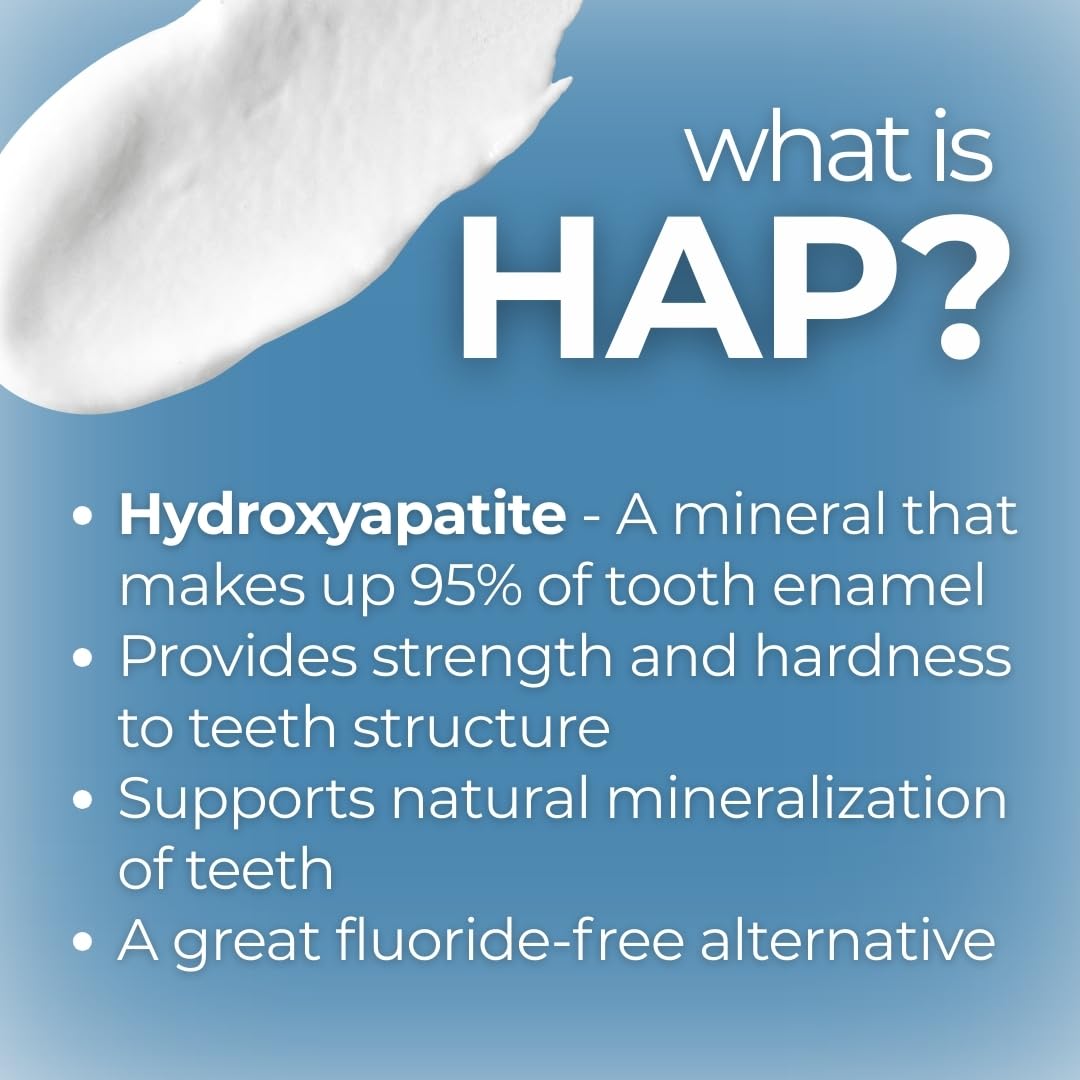 Red Seal Hydroxyapatite Toothpaste – Fluoride Free, NATRUE Natural