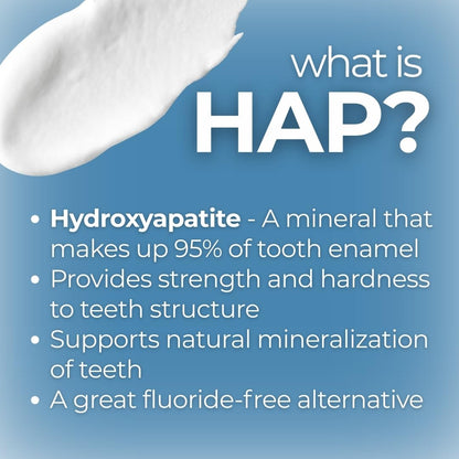 Red Seal Hydroxyapatite Toothpaste – Fluoride Free, NATRUE Natural