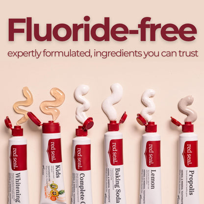 Red Seal Hydroxyapatite Toothpaste – Fluoride Free, NATRUE Natural