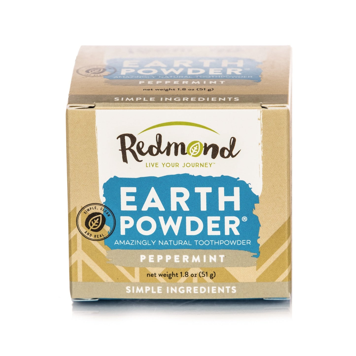 Redmond Earthpowder – All Natural Tooth & Gum Powder with Bentonite Clay & Peppermint