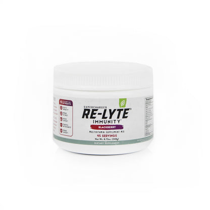 REDMOND Re-Lyte Immunity Multivitamin Supplement Mix – Blackberry Flavor