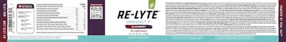 REDMOND Re-Lyte Immunity Multivitamin Supplement Mix – Blackberry Flavor