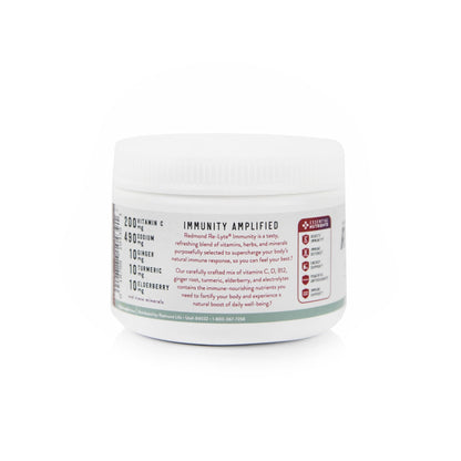 REDMOND Re-Lyte Immunity Multivitamin Supplement Mix – Blackberry Flavor