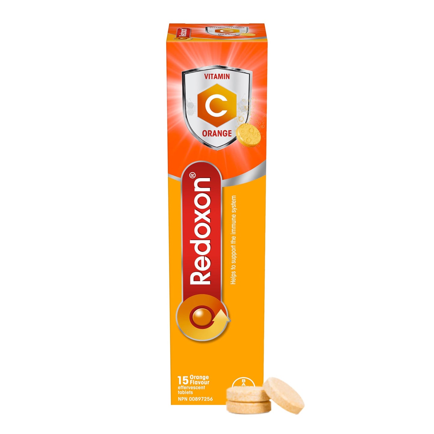 Redoxon Orange Vitamin C Effervescent Tablets 15 Count