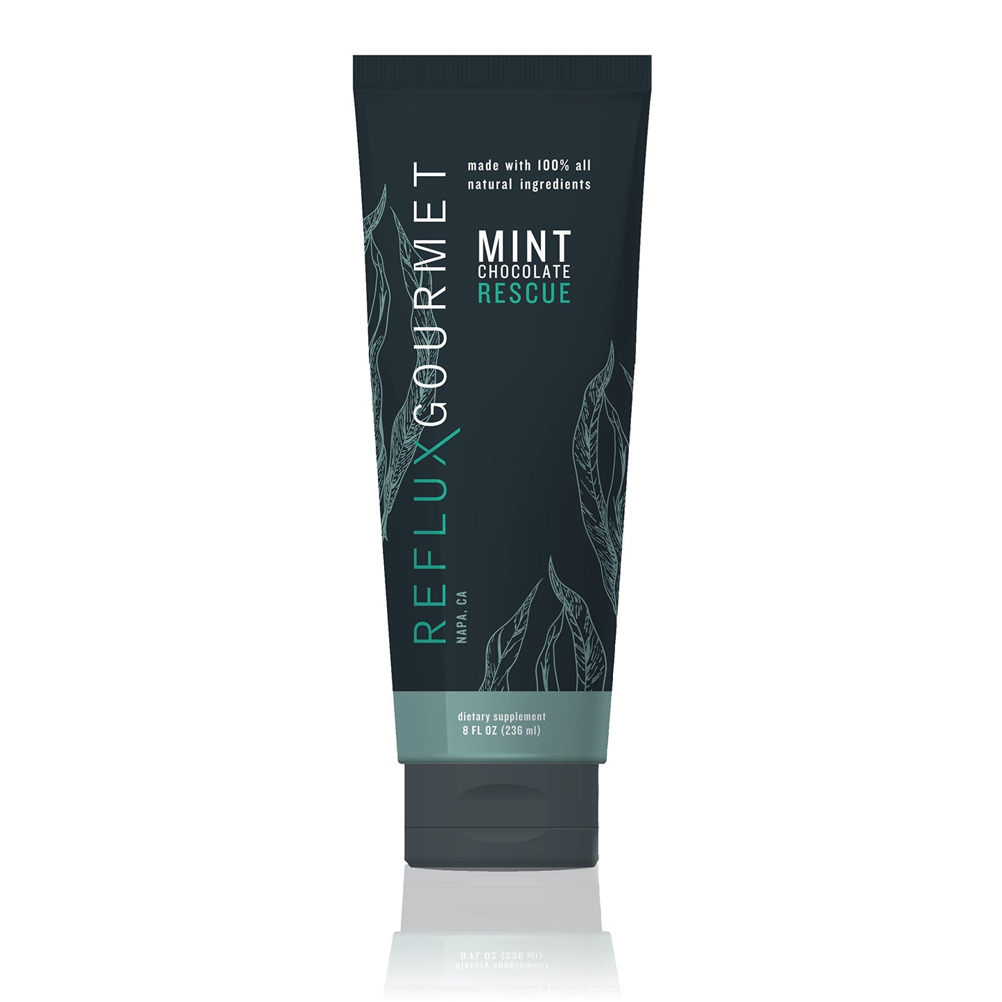 REFLUX GOURMET Mint Chocolate Rescue – All-Natural Alginate Therapy for Reflux & Heartburn Relief