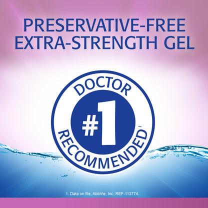 Refresh Celluvisc Lubricant Eye Gel — Preservative-Free Dry Eye Drops, 0.01 Fl Oz, 30 Count
