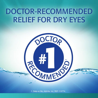 Refresh Digital Lubricant Eye Drops – Preservative-Free Hydration for Digital Eye Strain, 0.33 Fl Oz