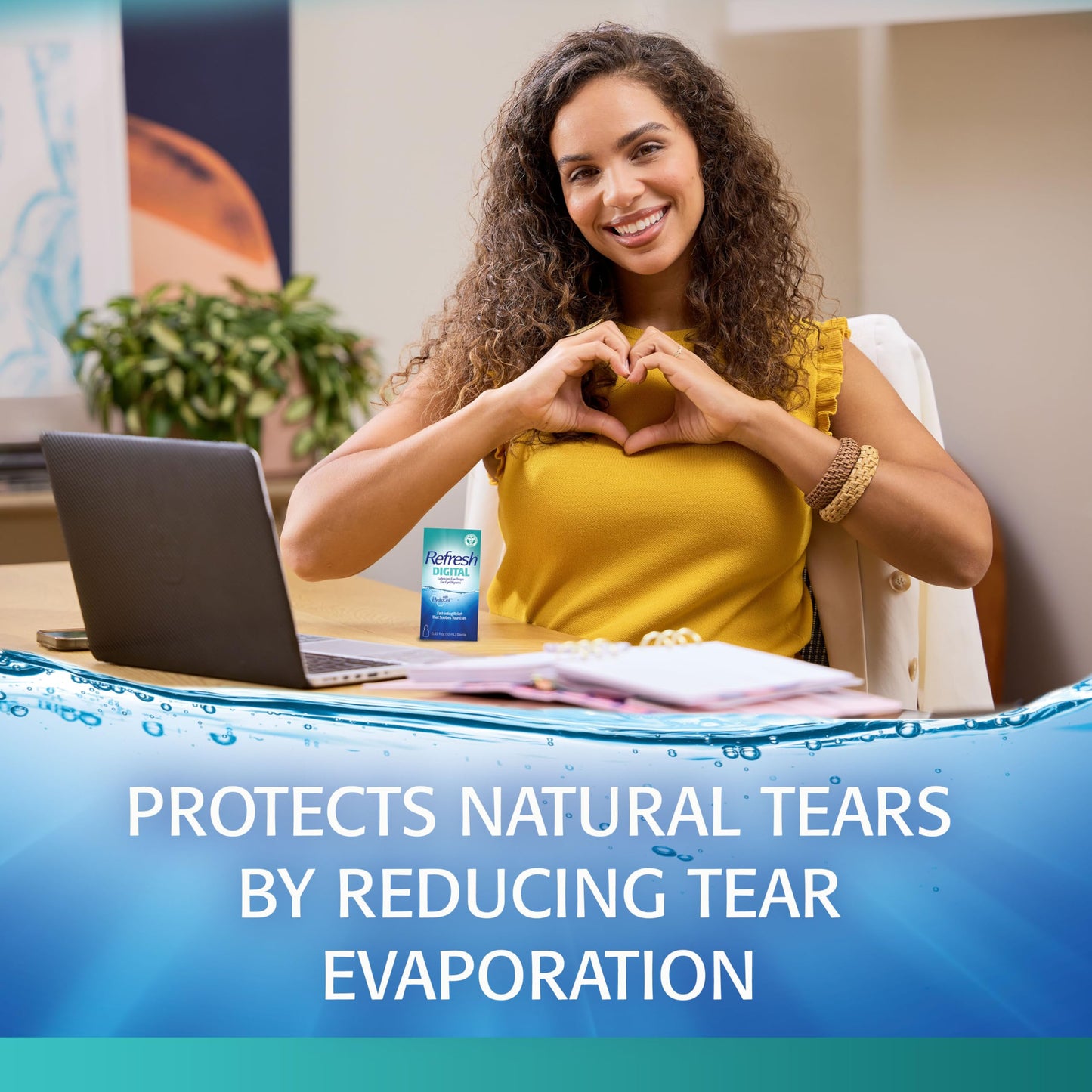 Refresh Digital Lubricant Eye Drops – Preservative-Free Hydration for Digital Eye Strain, 0.33 Fl Oz