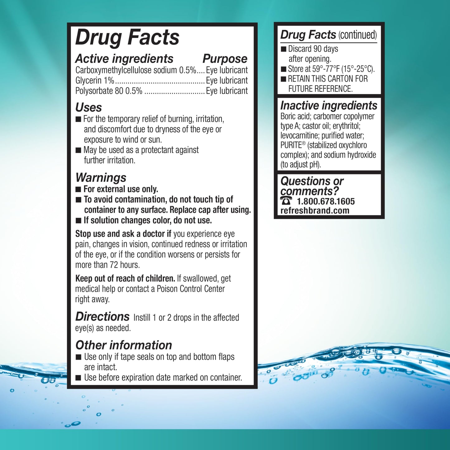 Refresh Digital Lubricant Eye Drops – Preservative-Free Hydration for Digital Eye Strain, 0.33 Fl Oz