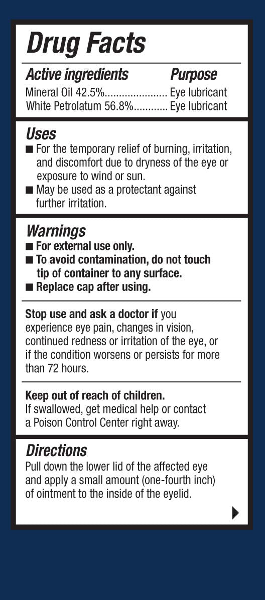 Refresh Lacri-Lube Lubricant Eye Ointment 0.12 oz – 2 Pack