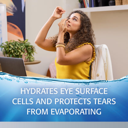 Refresh Optive Advanced Preservative-Free Lubricant Eye Drops – 30 Single-Use Vials