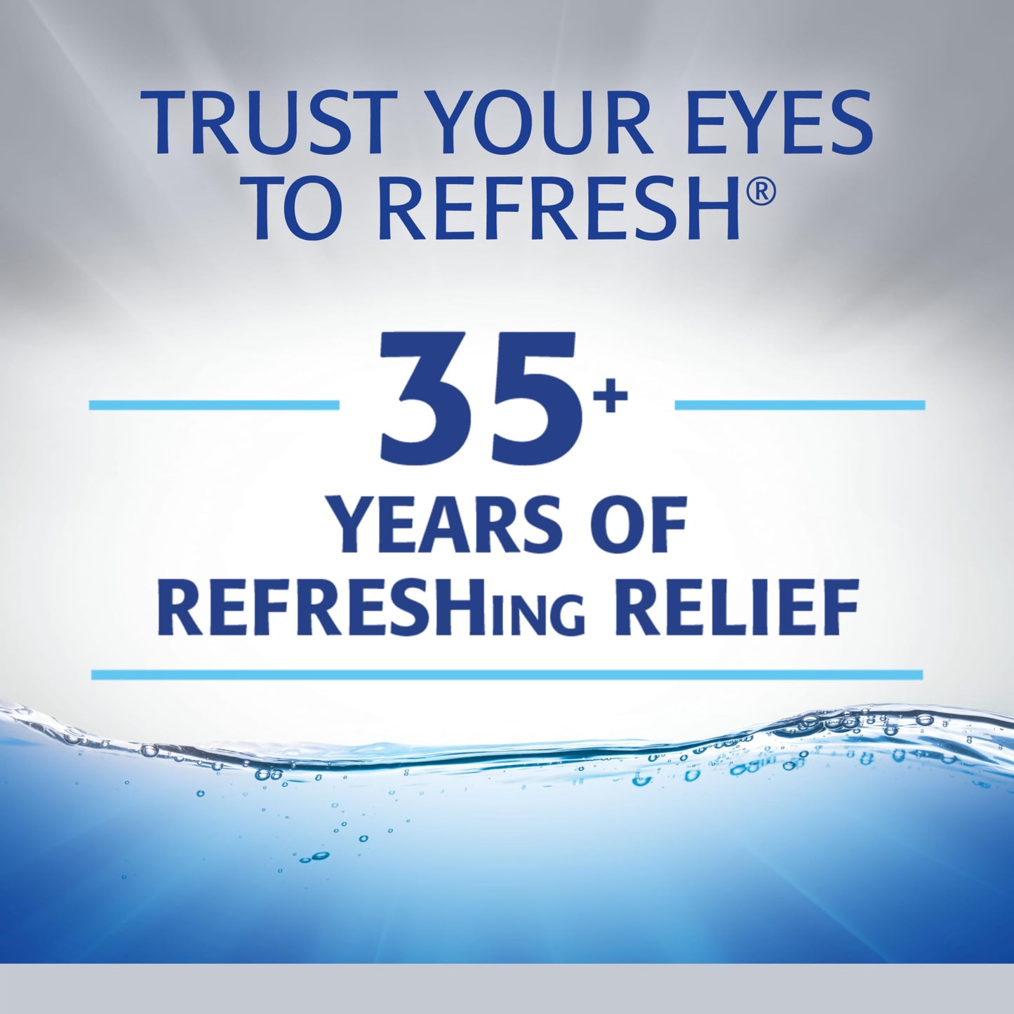 Refresh Optive Advanced Lubricant Eye Drops for Dry Eyes – 2 Count, 0.33 fl oz