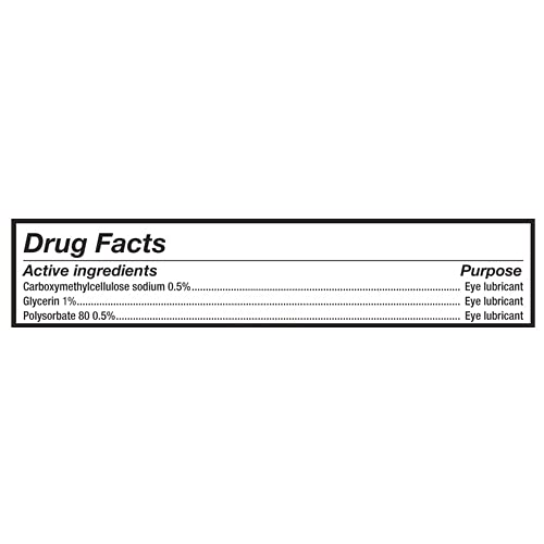 Refresh Optive Mega-3 Preservative-Free Eye Drops | 60 Single-Use Vials