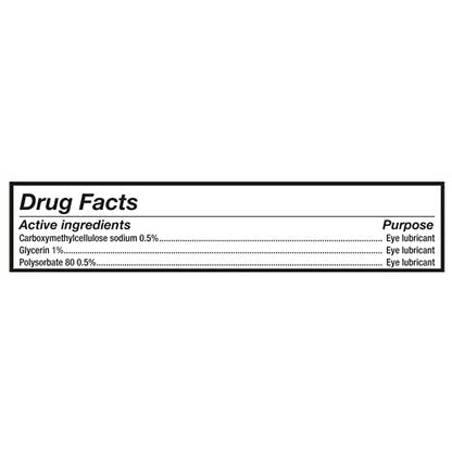 Refresh Optive Mega-3 Preservative-Free Eye Drops | 60 Single-Use Vials