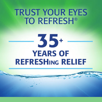 Refresh Plus Preservative-Free Eye Drops — 30 Count, Single-Use Vials