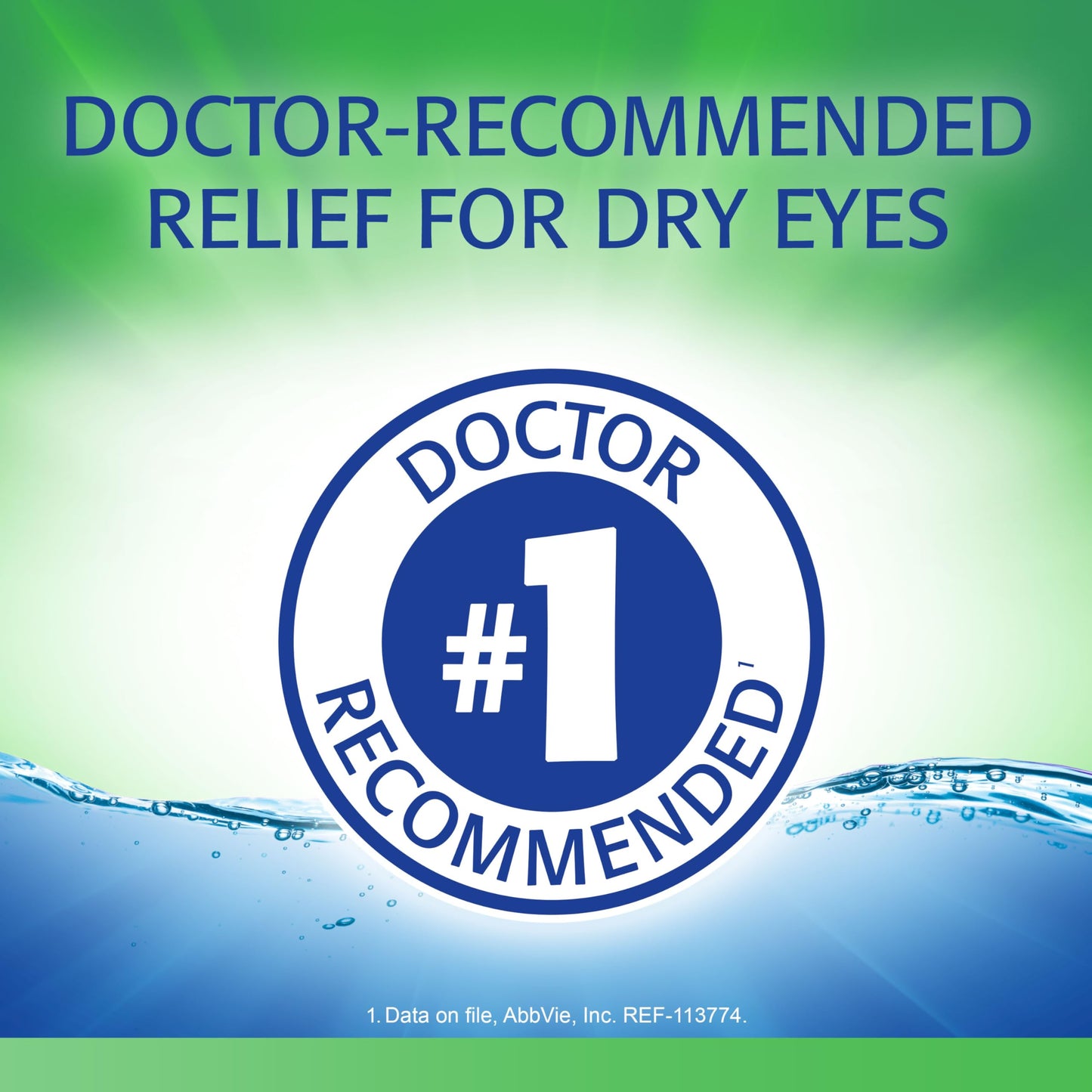Refresh Tears Eye Drops – Original-Strength Lubricant for Dry Eyes (0.5 Fl Oz)