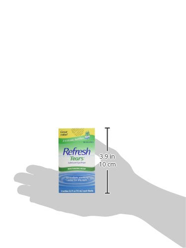 Refresh Tears Lubricant Eye Drops — 2 Bottles, 0.5 fl oz