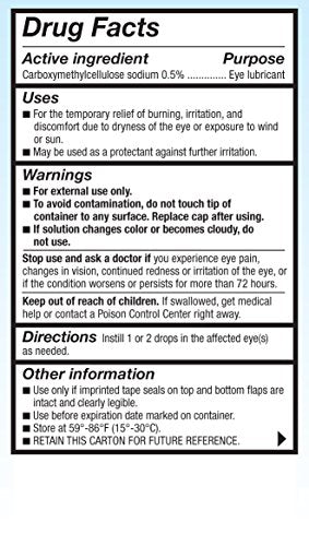 Refresh Tears Lubricant Eye Drops — 2 Bottles, 0.5 fl oz