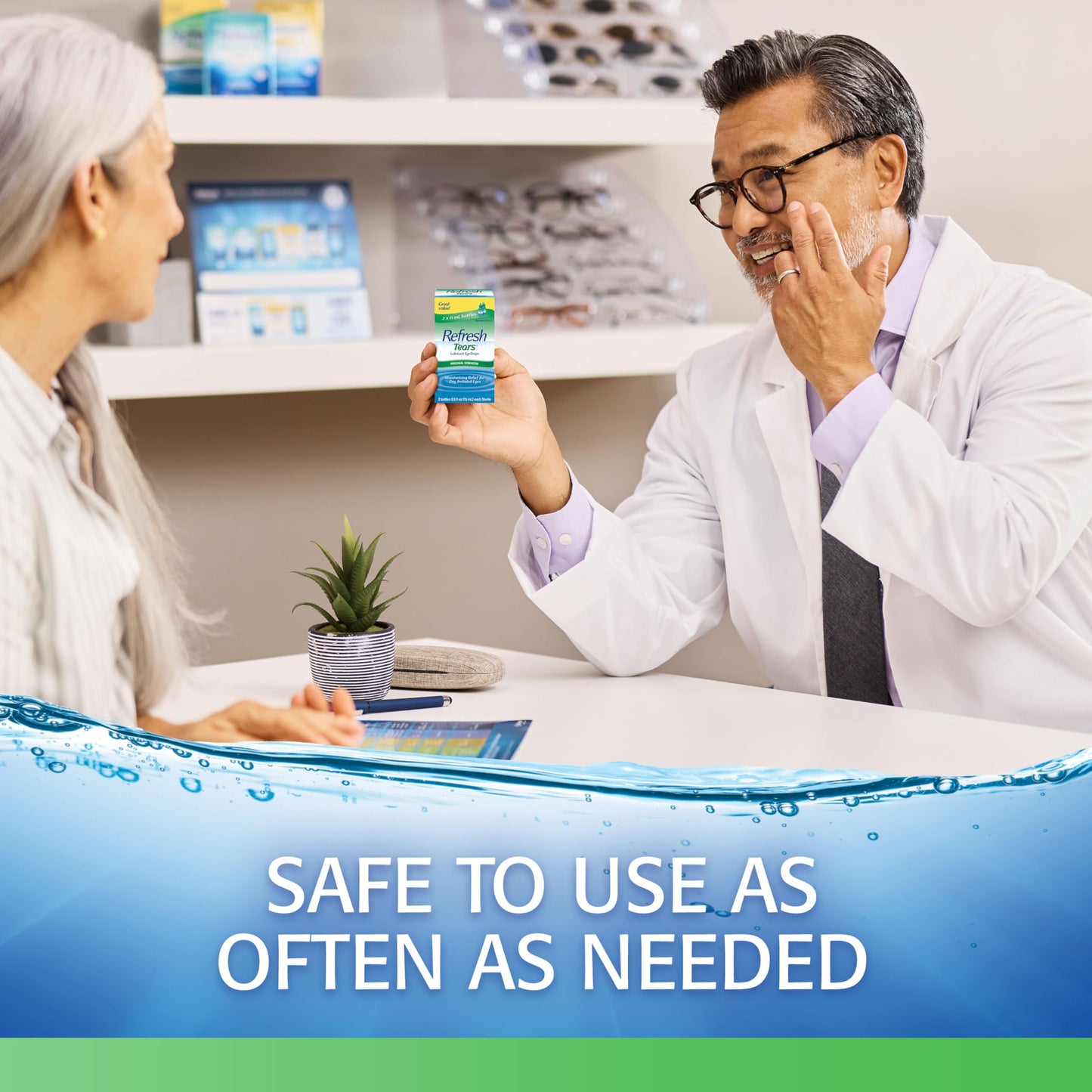 Refresh Tears Eye Drops – Original-Strength Lubricant for Dry Eyes (0.5 Fl Oz)