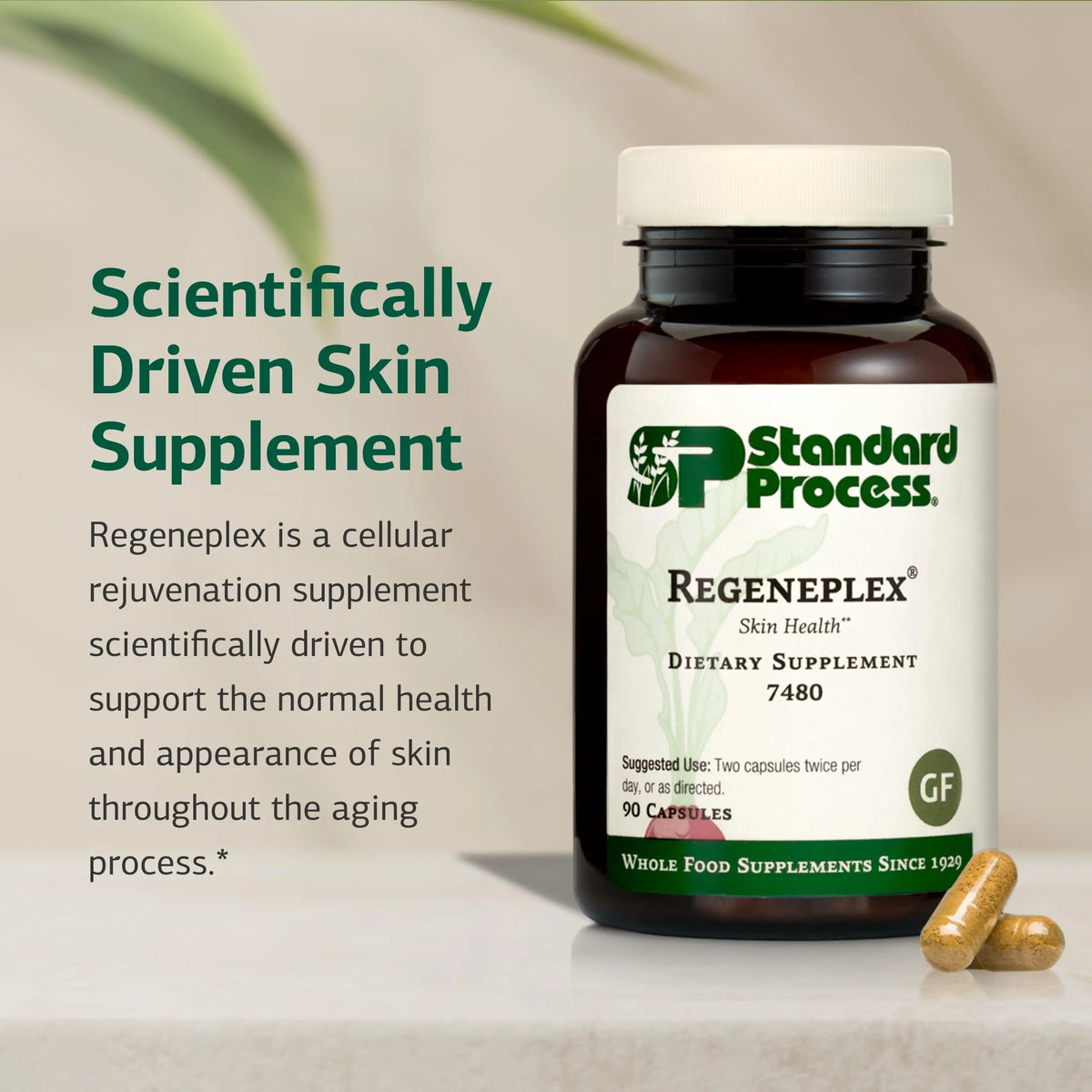 Regeneplex Skin Health Supplement – Vitamin C & Zinc | Gluten-Free | 90 Capsules BritishVita | Premium UK Vitamins & Wellness Supplements