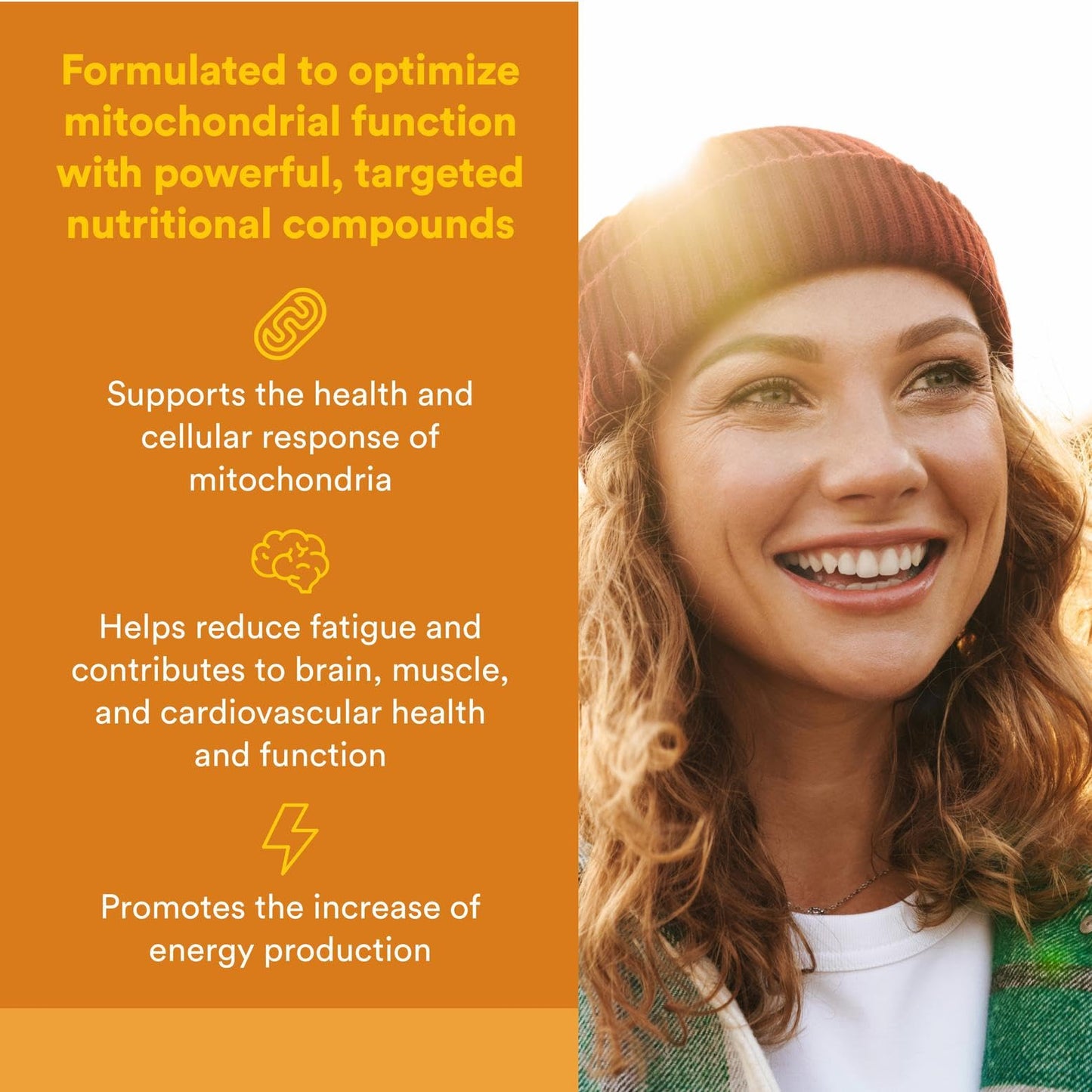 Natural Factors REGENERLIFE® 120 Capsules – Mitochondrial Support & Energy