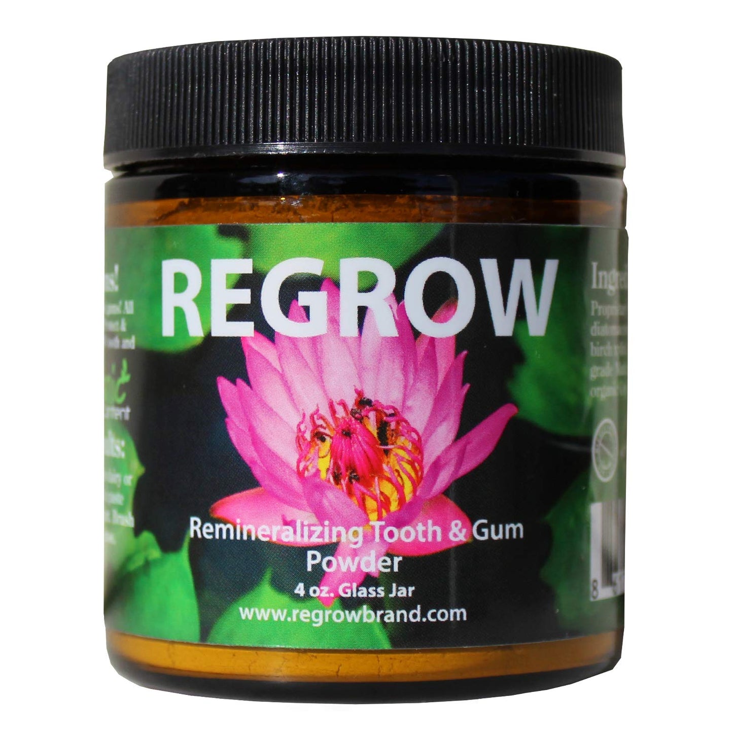 REGROW Remineralizing Tooth Powder – Stop Tooth Sensitivity & Gums, Natural Whitening