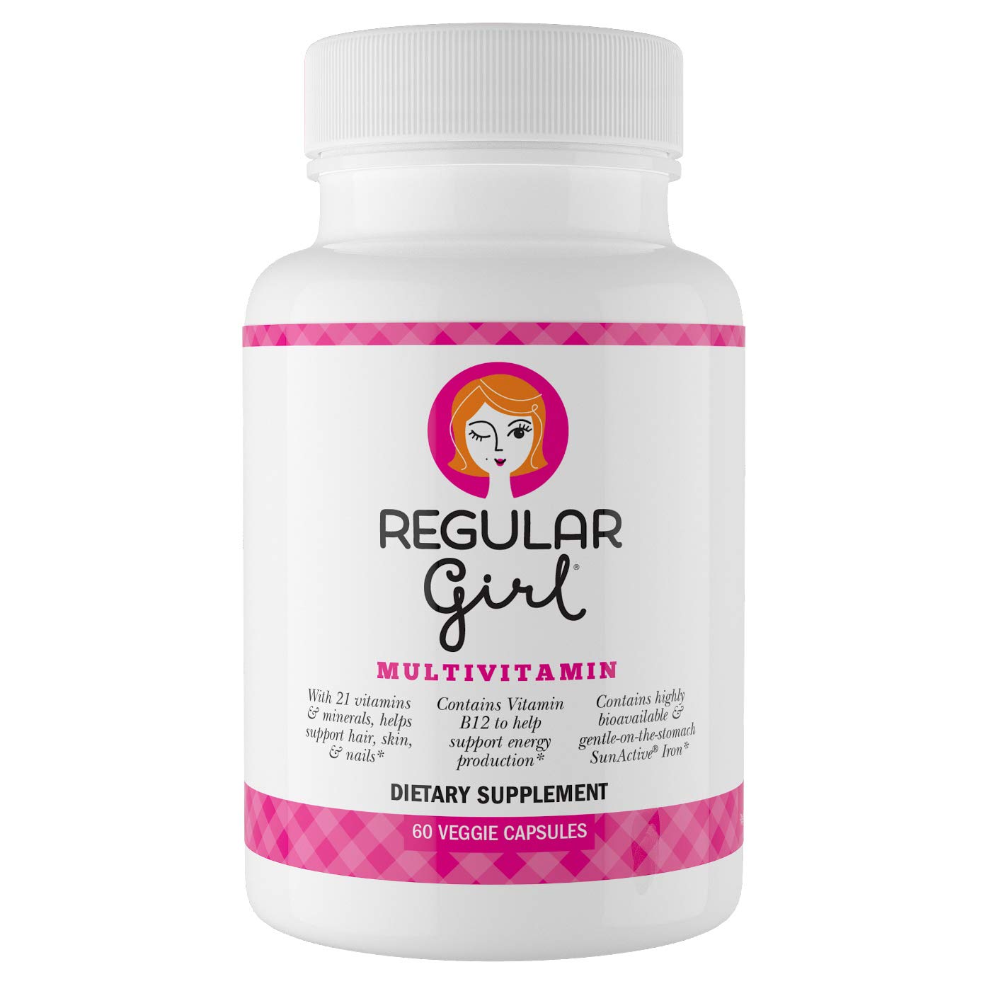 Regular Girl Women's Multivitamin | 60 Capsules | 21 Essential Vitamins